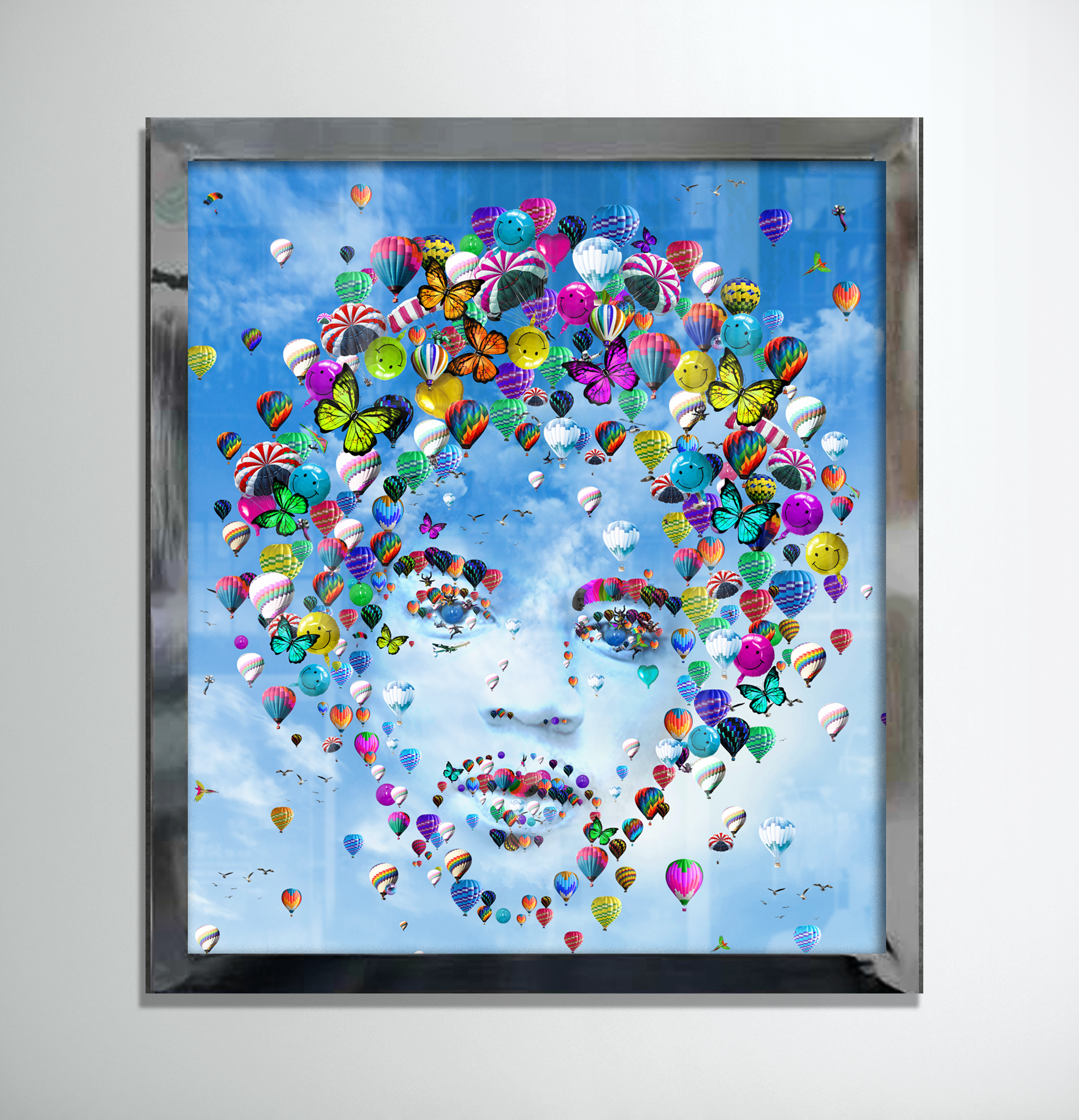 Jimi Hendrix Balloons by Iain Alexander | Limited Ediiton