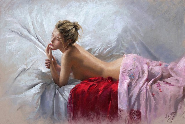 Pondering the Moment by Vincente Romero | Giclee on Canvas