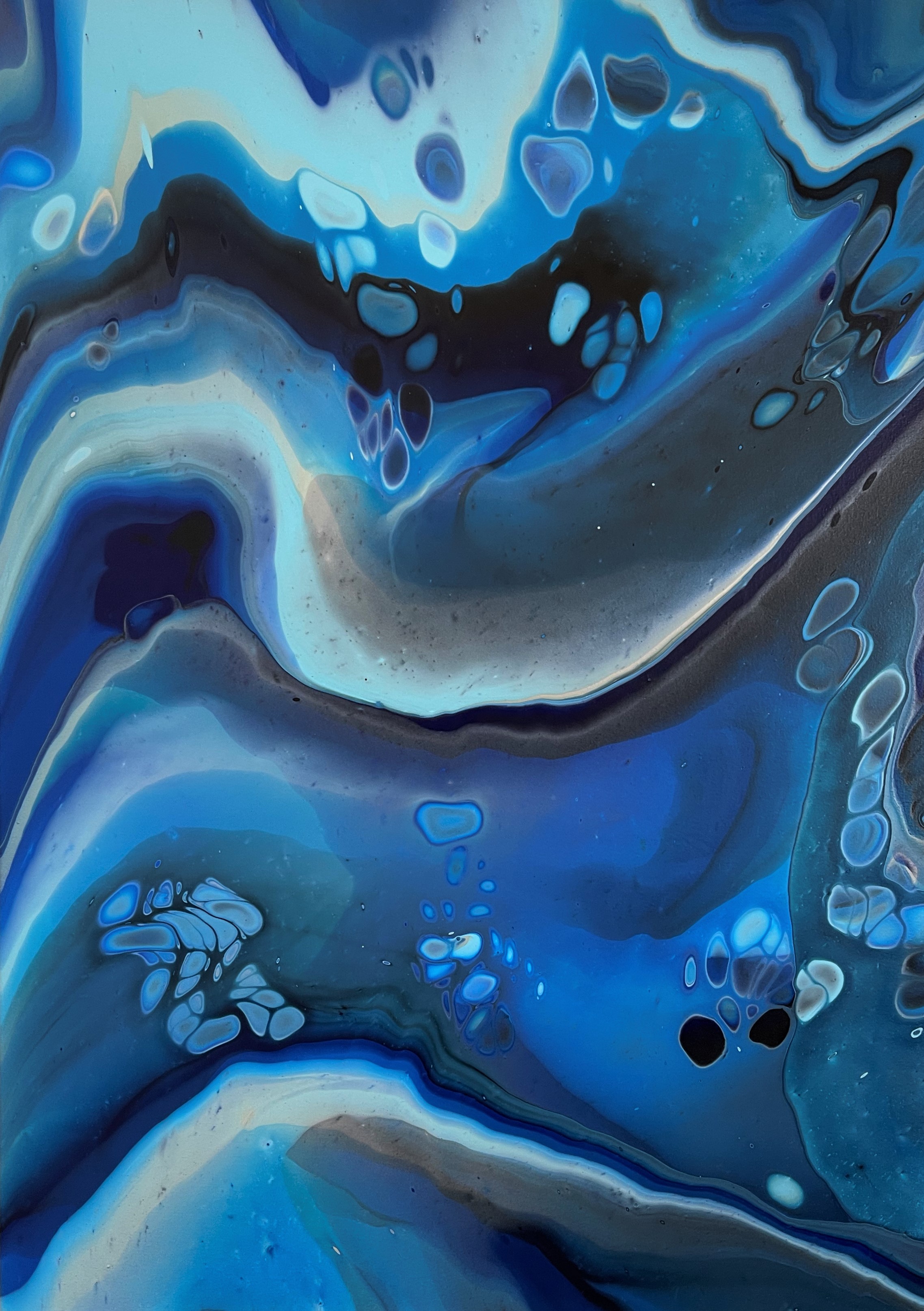 Blue Beauty by Vesna Duval | Acrylic on Canvas